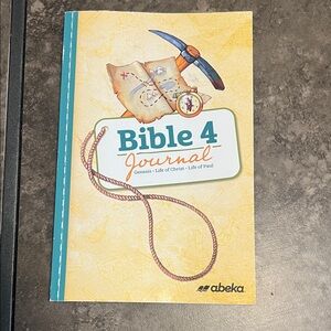 Abeka Bible 4 Journal - Yellow